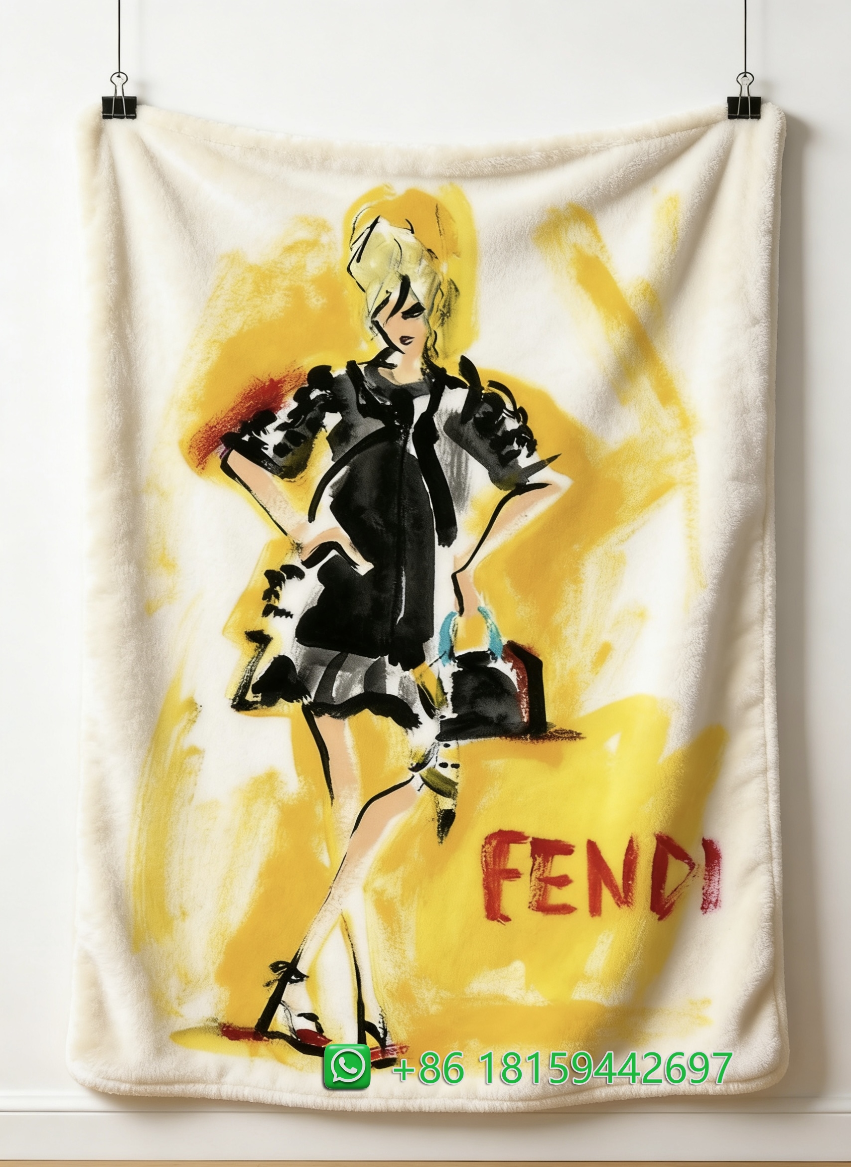 Fendi Throw Blankets